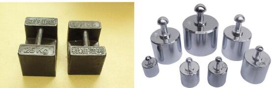 砝碼的形狀介紹、維護保養及使用注意事項