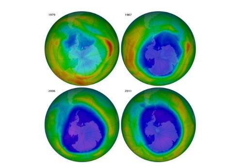 儀器探測(cè)出臭氧空洞縮至有記錄以來(lái)最小規(guī)模