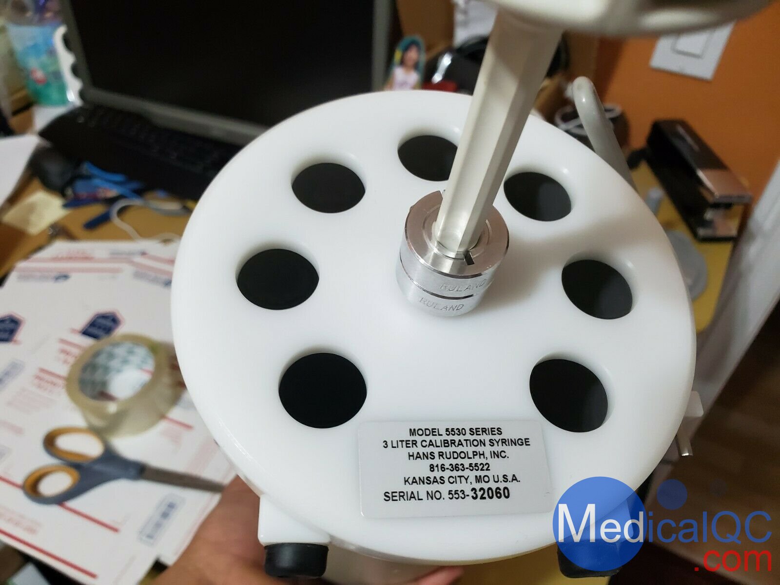 Hans Rudolph 5530校準注射器