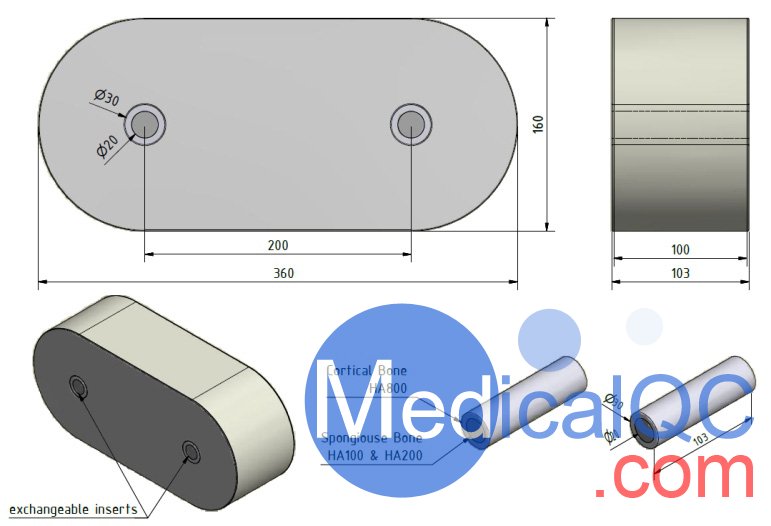QRM-Hip-Phantom髖關節模體，QRM髖關節模體
