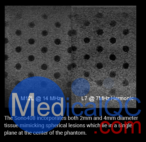 Gammex Sono408球形病變體模，Gammex Sono408模體